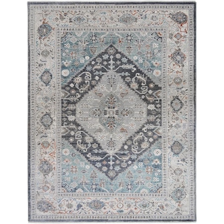 Mayberry Rug 5 ft. 3 in. x 7 ft. 3 in. Windsor Aria Area Rug, Ivory WD4032 5X8